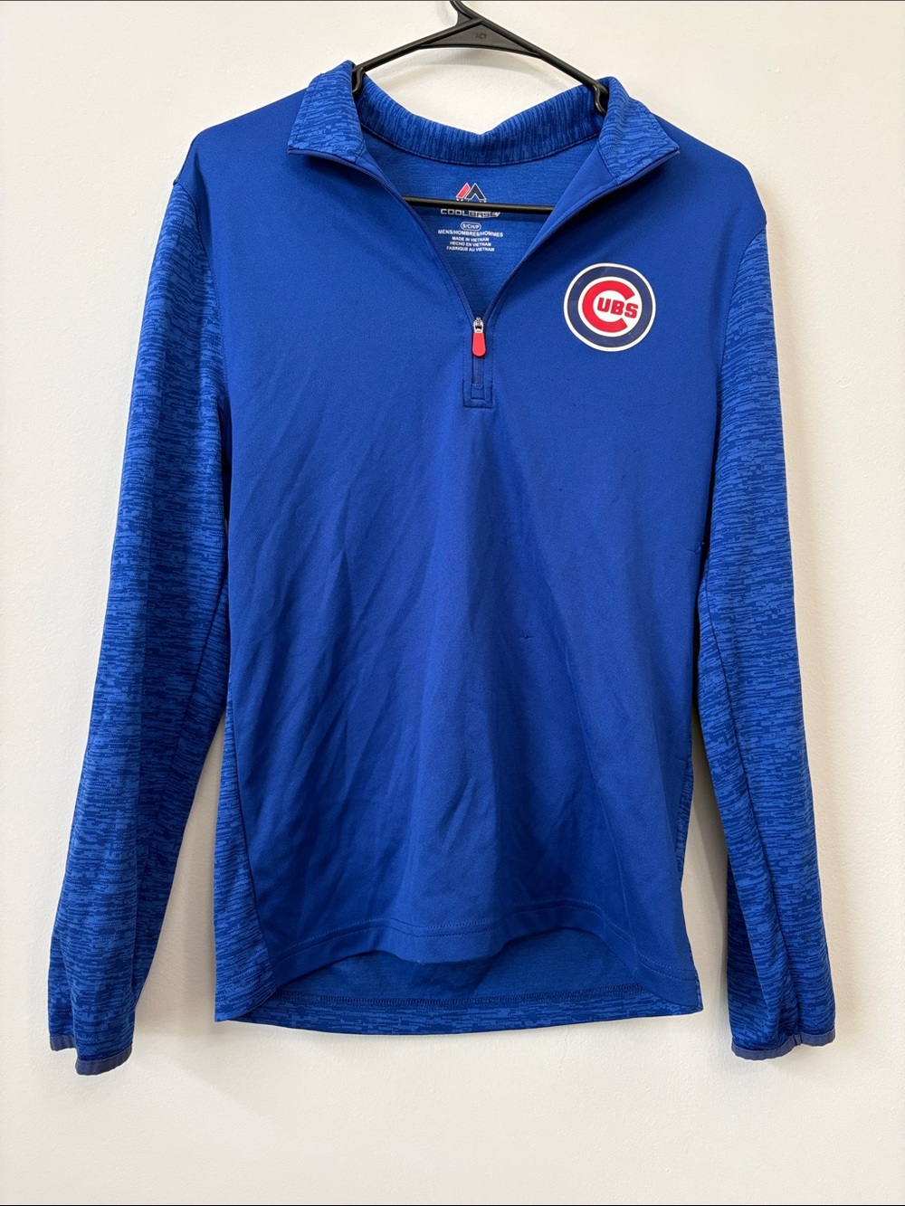 Chicago Cubs Men’s Royal Blue Quarter-Zip Pullover